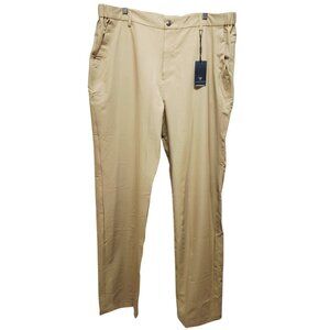 Maelreg Mens Performance Proflex Chino Pants  42x34 Beige